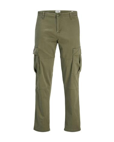 JACK & JONES CARGO-HOSE 12268483 HELLGRÜN VERDE CLARO