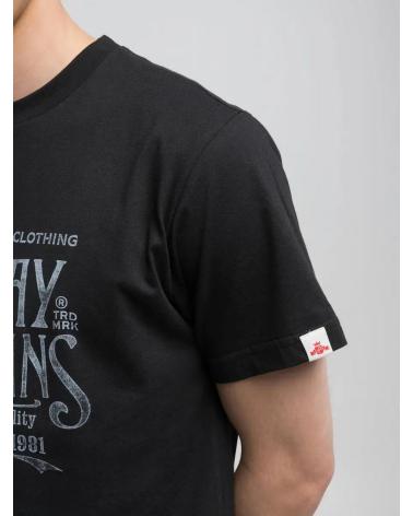 REPLAY PRINTED T-SHIRT M3042 BLACK REGULAR FIT NEGRO