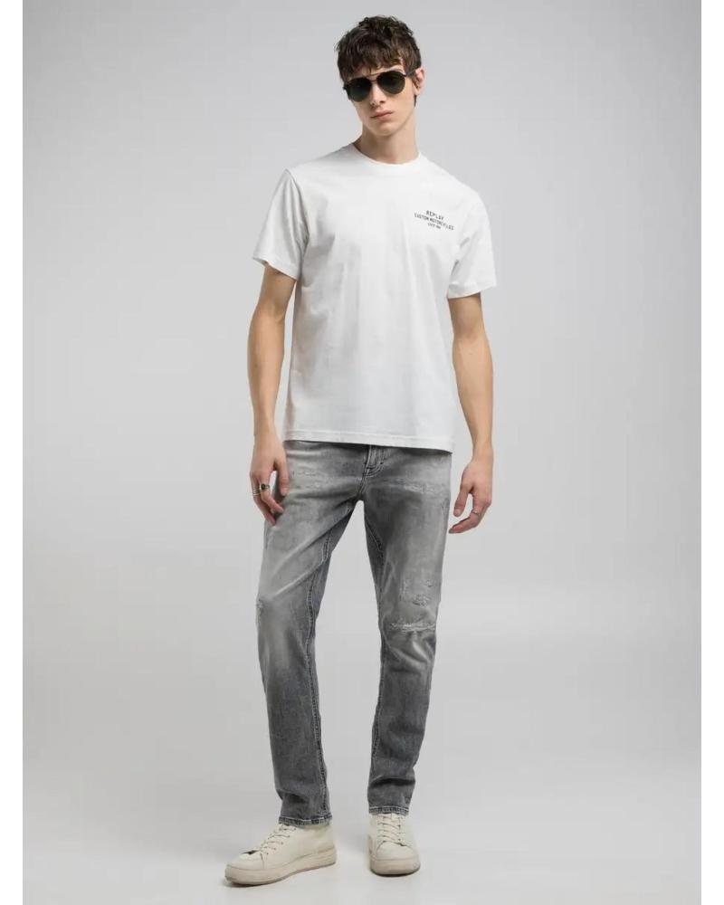 Home-REPLAY-CAMISETA-CON-ESTAMPADO-MINI-Y-MAXI-M3050-BLANCO