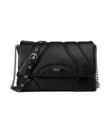 REPLAY MALA ACOLCHOADA FW3725 PRETO NEGRO