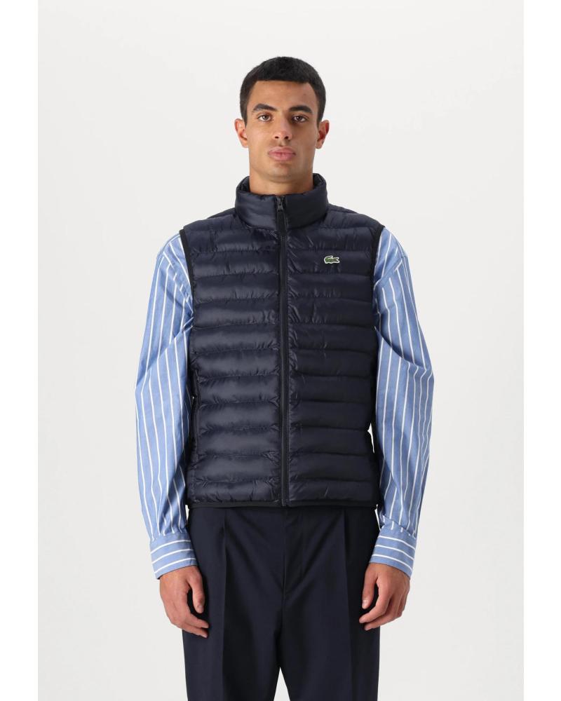 LACOSTE CHALECO HOMBRE ACOLCHADO BH0537 AZUL MARINO