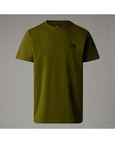 T-SHIRT MANCHES COURTES THE NORTH FACE NF0A87NGPIB VERT VERDE
