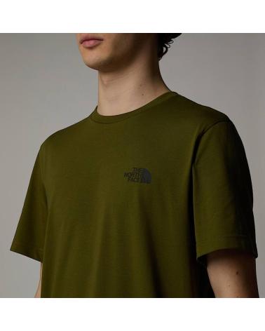 T-SHIRT MANCHES COURTES THE NORTH FACE NF0A87NGPIB VERT VERDE