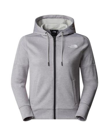 THE NORTH FACE NF0A8CNRDYX GREY HOODED JACKET GRIS