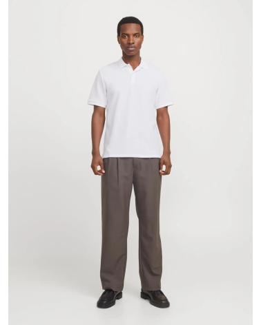 JACK & JONES POLO SHIRT 12268130 WHITE BLANCO