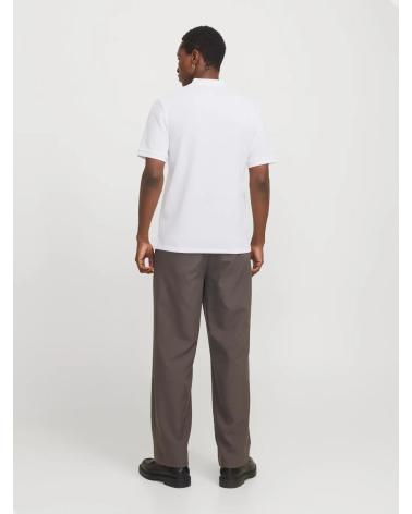 JACK & JONES POLO SHIRT 12268130 WHITE BLANCO
