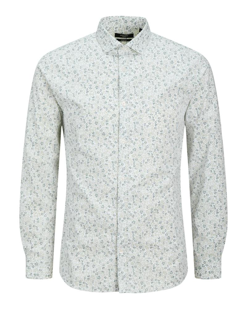 JACK & JONES SLIM FIT SHIRT 12274381 GREEN VERDE