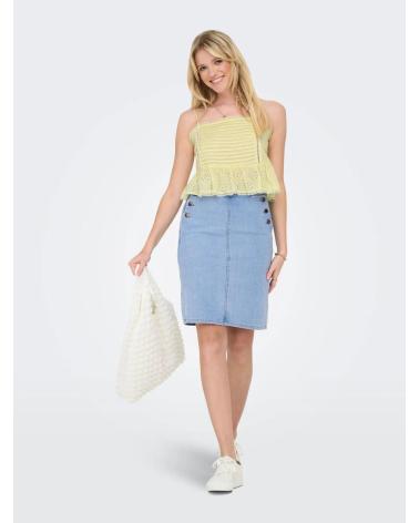 ONLY GONNA DI JEANS BLU - MODELLO 15357946 AZUL