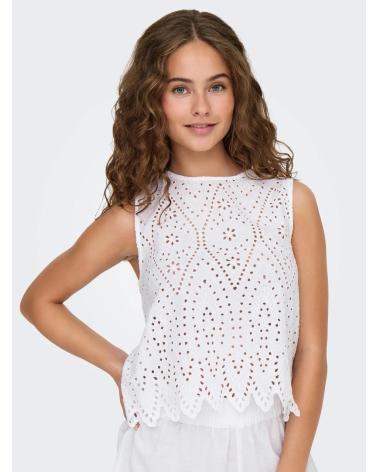 ONLY TOP MUJER TULUM 15343156 BLANCO