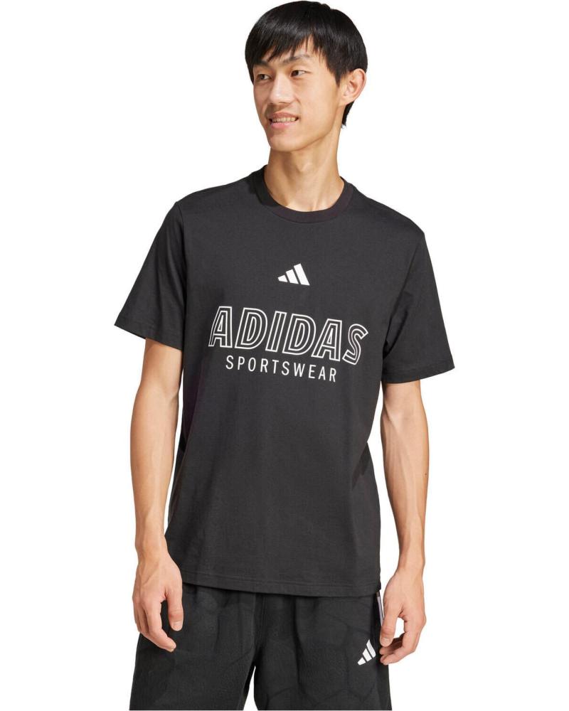 CAMISETA ADIDAS JN7851 NEGRA NEGRO