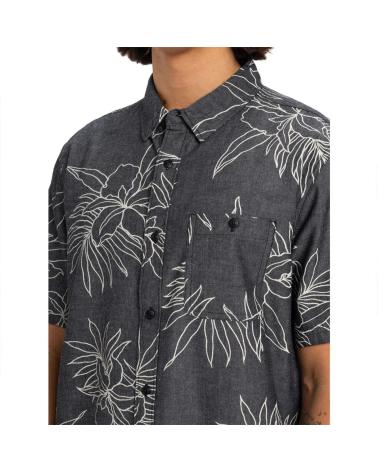 CAMICIA STAMPATA QUIKSILVER GAWANHILLS KVJ6 GRIGIA GRIS
