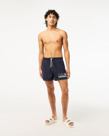 COSTUME DA BAGNO LACOSTE MH5637 BLU MARINO AZUL MARINO