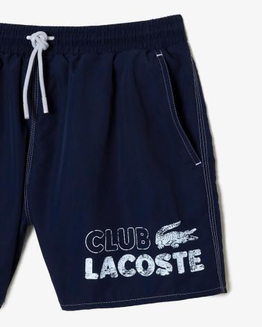 COSTUME DA BAGNO LACOSTE MH5637 BLU MARINO AZUL MARINO