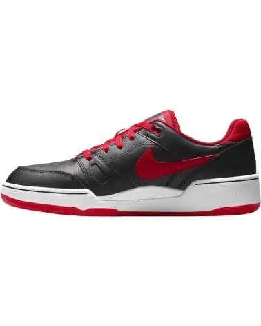 NIKE ZAPATILLAS FULL FORCE LO ROJO BLANCAS FB1362-006 CASUA NEGRO