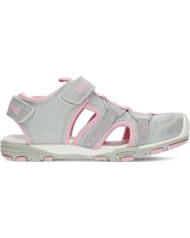 Sandalen für Mädchen MTNG SANDALIA RIVER GIRL 48522 SILVER