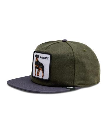 CASQUETTE PLATE GOORIN BROS ANIMAL FARM TOP DOG OLIVE 101-1368-OLI GREEN