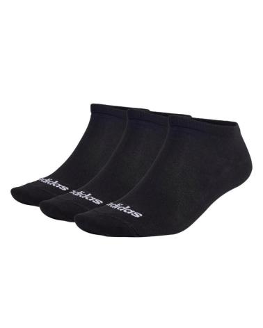 ADIDAS LIN LOW SOCKS BLACK 3-PACK IC1299 BLACK
