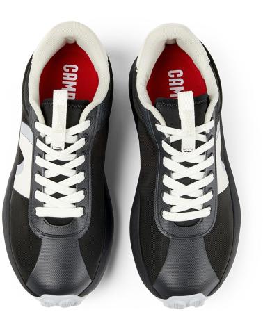 Baskets-décontractées-pour-femmes-CAMPER-DEPORTIVO-CASUAL-DE-TELA-PELOTAS-ATHENS-GRAY