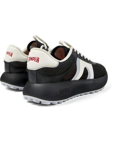 Baskets-décontractées-pour-femmes-CAMPER-DEPORTIVO-CASUAL-DE-TELA-PELOTAS-ATHENS-GRAY