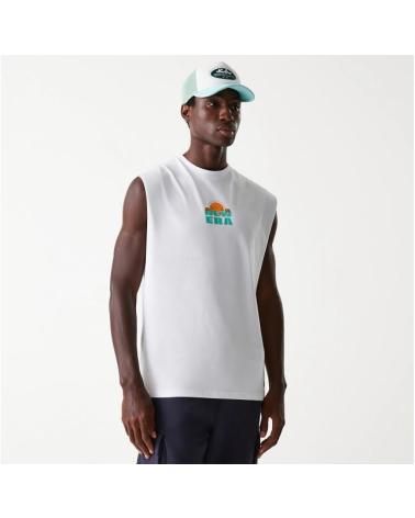 REGATA MASCULINA NEW ERA MODELO 37 BRANCA 37