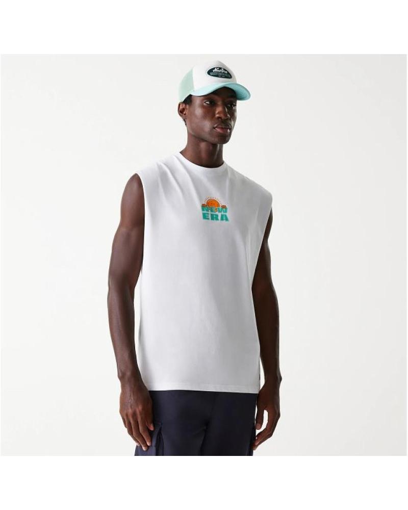 REGATA MASCULINA NEW ERA MODELO 37 BRANCA 37