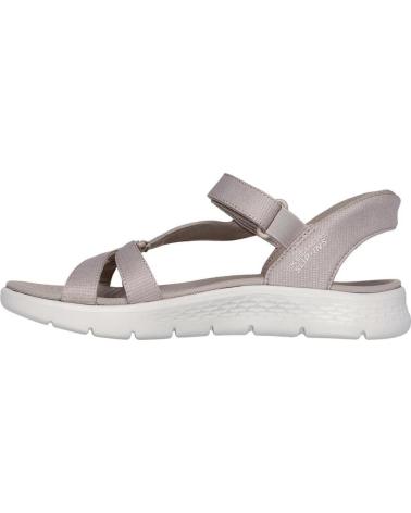 SKECHERS SLIP-INS GO WALK FLEX SANDAL - ILLUMIN TAUPE