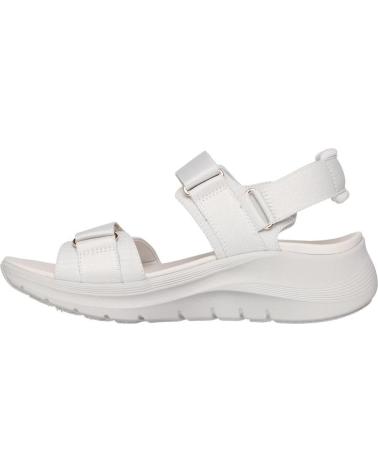 SKECHERS SANDALIAS PLANAS MUJER 119465 BEIG BEIGE