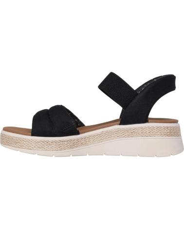 SKECHERS SLIP-INS BOBS SUN RAY NEGRA NEGRO