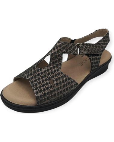 PITILLOS SANDALIA NEGRA 1302 VARIOS COLORES