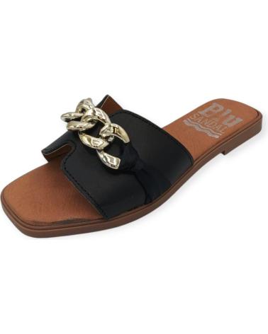 BLUSANDAL SANDALIA PIEL NEGRA 2208 VARIOS COLORES