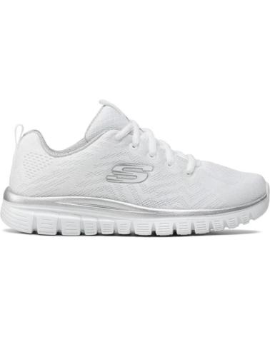 SKECHERS ZAPATILLAS GRACEFUL-GET CONNECTED EN COLOR PARA MUJER BLANCO