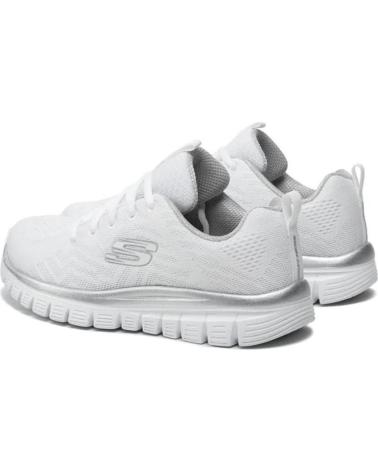 SKECHERS ZAPATILLAS GRACEFUL-GET CONNECTED EN COLOR PARA MUJER BLANCO