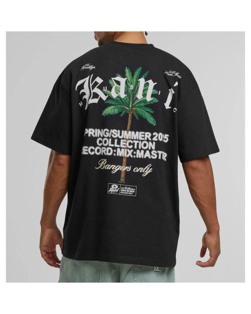 T-SHIRT KARL KANI ESTAMPADO PALMA PRETO MULTICOLORIDO MULTICOLOR