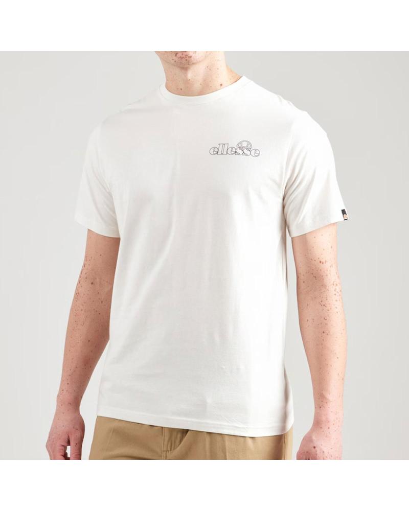 ELLESSE MEMORALIA OFF-WHITE MULTICOLOR T-SHIRT MULTICOLOR