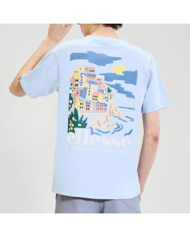 ELLESSE MAROSA TEE LIGHT BLUE MULTICOLOR T-SHIRT MULTICOLOR