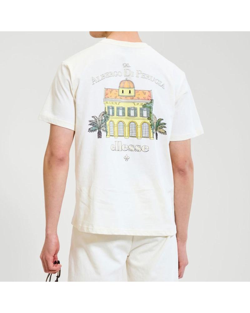 ELLESSE PIAZZO TEE OFF WHITE MULTICOLOR T-SHIRT MULTICOLOR