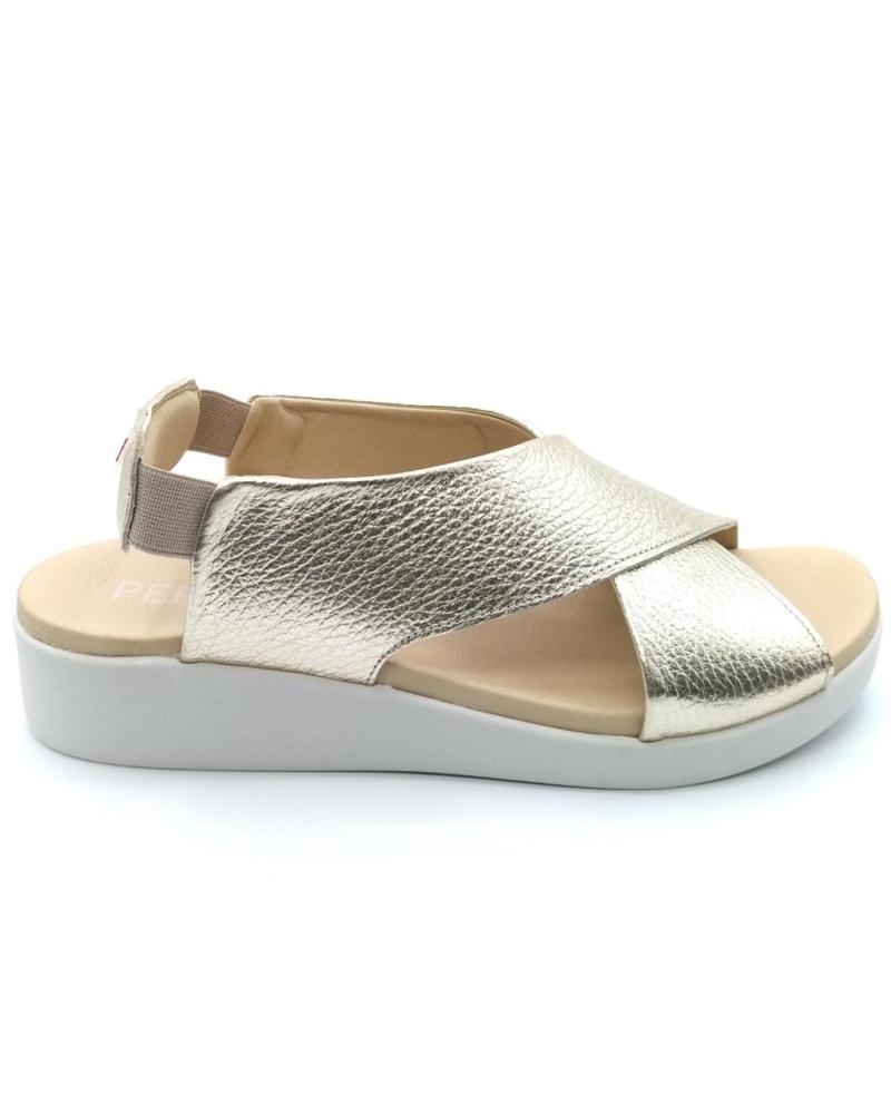 Sandalias de Mujer PEPE MENARGUES SANDALIA PEPE SAENZ 10503 PLATINO METáLICO