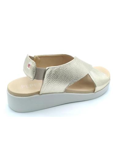 Sandalias de Mujer PEPE MENARGUES SANDALIA PEPE SAENZ 10503 PLATINO METáLICO