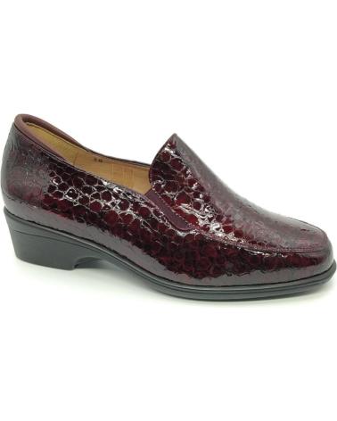 PIESANTO MOCASIN 235610 BURDEOS ROJO