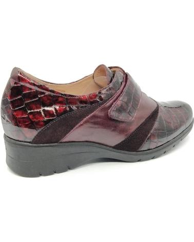 PIESANTO ZAPATO DE VELCRO 195956 BURDEOS ROJO