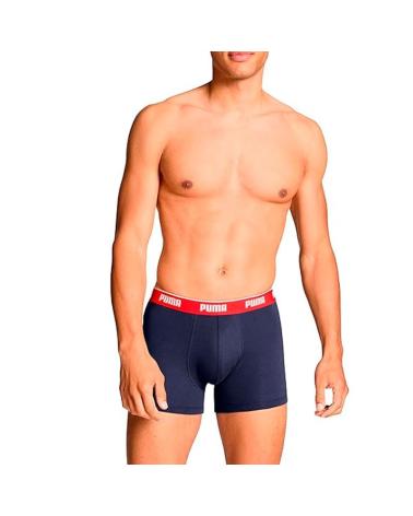 LOT DE 3 BOXERS AJUSTÉS PUMA BASIC BLEU MARINE ET GRIS, RÉF. 701234187-005 5