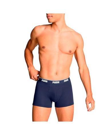 LOT DE 3 BOXERS AJUSTÉS PUMA BASIC BLEU MARINE ET GRIS, RÉF. 701234187-005 5
