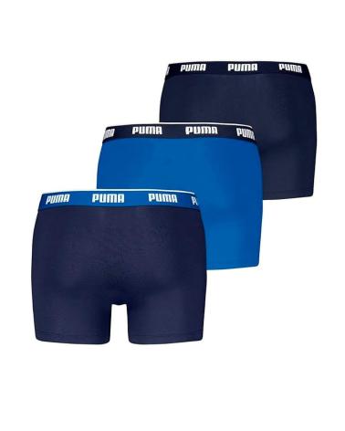 PUMA BOXER BASIQUE LOT DE 3 BLEU - MODÈLE 701234187-004 AZUL
