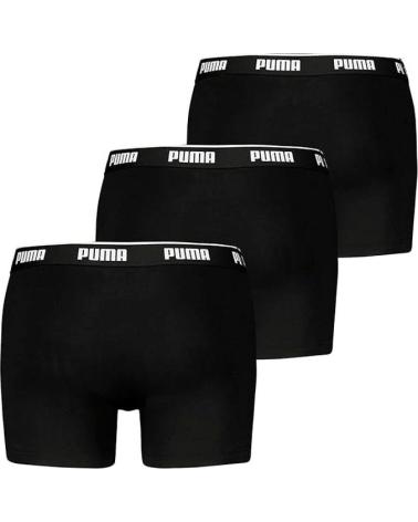 PUMA BOXER BASIQUE LOT DE 3 NOIR - MODÈLE 701234187-001 1