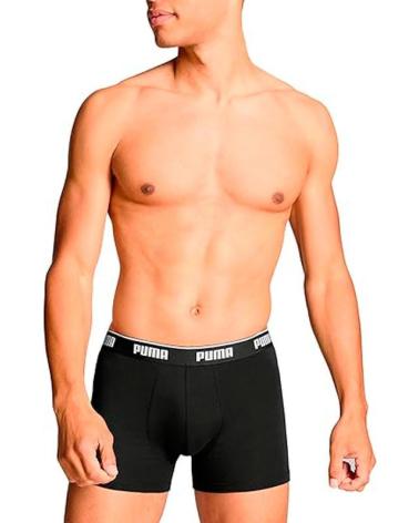 PUMA BOXER BASIQUE LOT DE 3 NOIR - MODÈLE 701234187-001 1
