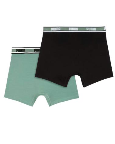 PUMA BOXER BASIQUE LOT DE 2 HOMME VERT - MODÈLE 701231479-003 VERDE