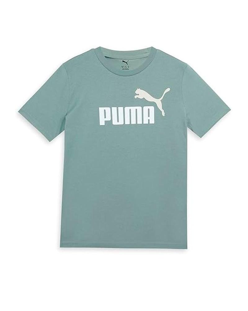 T-SHIRT PUMA ESS 2 COL N1 LOGO 685778-30 VERT VERDE