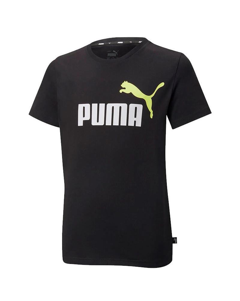 T-SHIRT PUMA ESS 2 COL LOGO NERA NEGRO