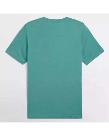 T-SHIRT PUMA ESS 2 COL LOGO VERDE VERDE