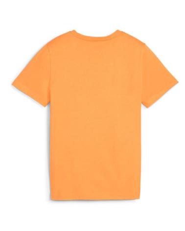 T-SHIRT MANGA CURTA PUMA ESS LOGO PARA CRIANÇA - LARANJA 586985-53 NARANJA